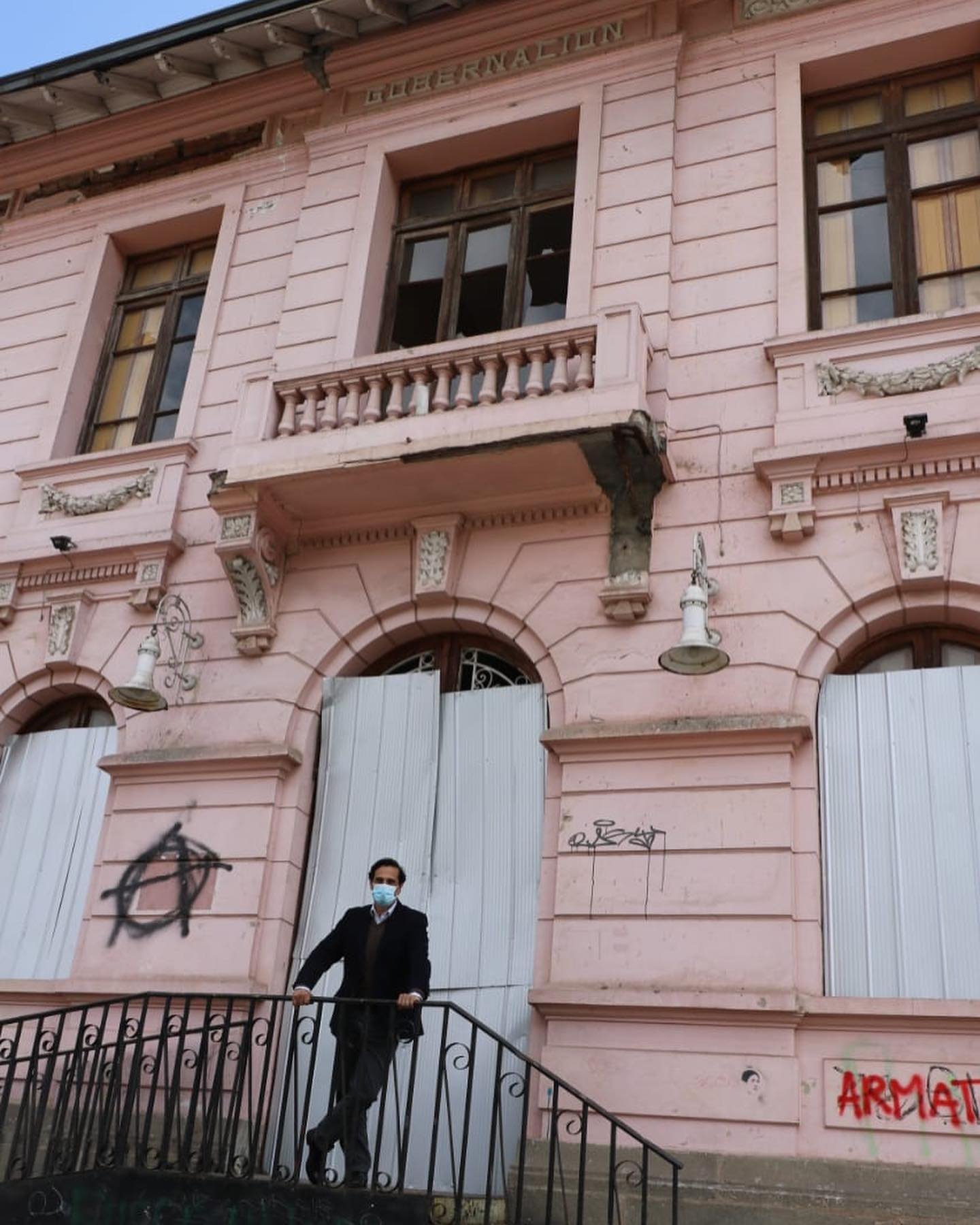 Fachada de edificio histórico