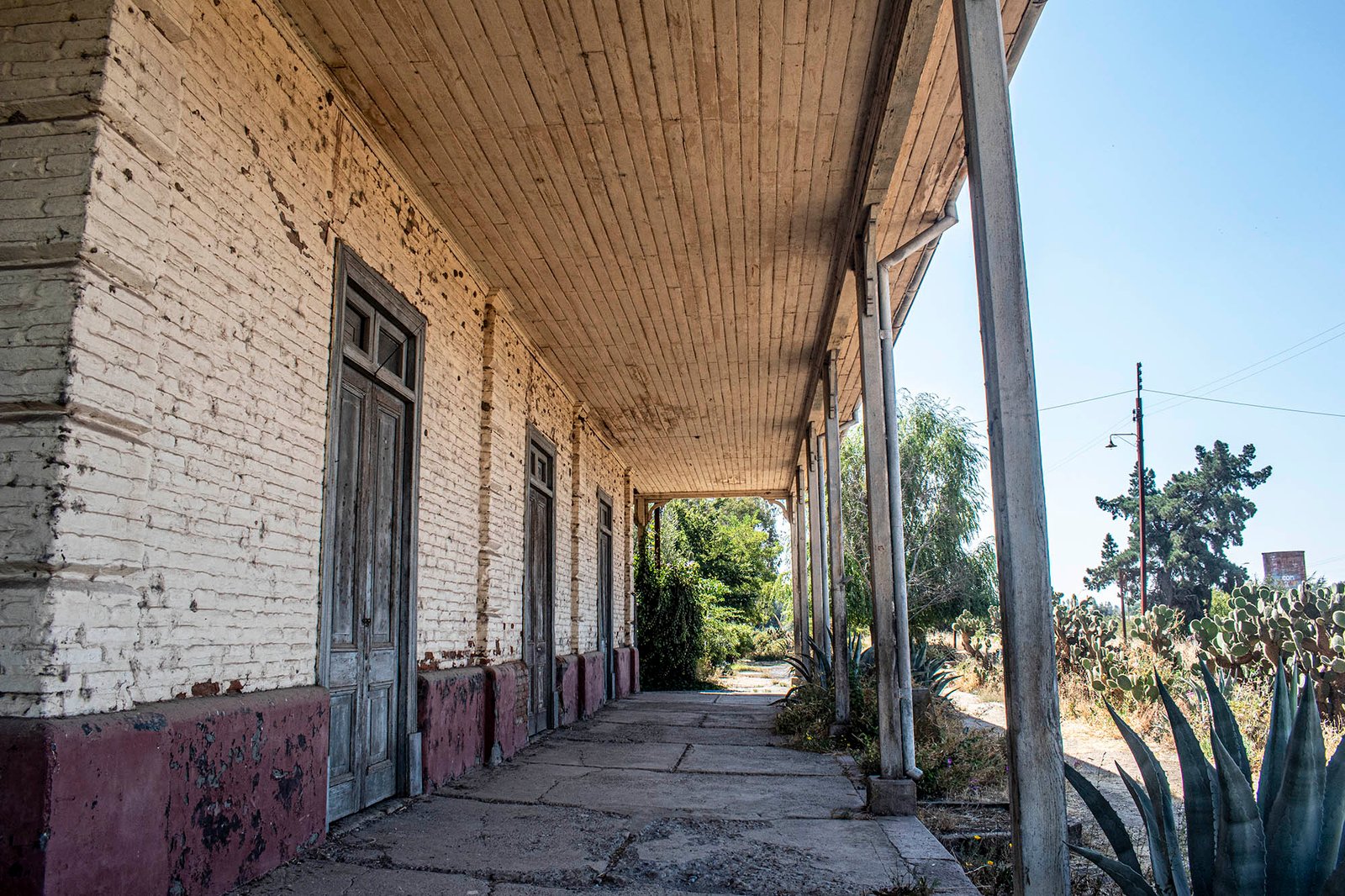 Pasillo de la fundación