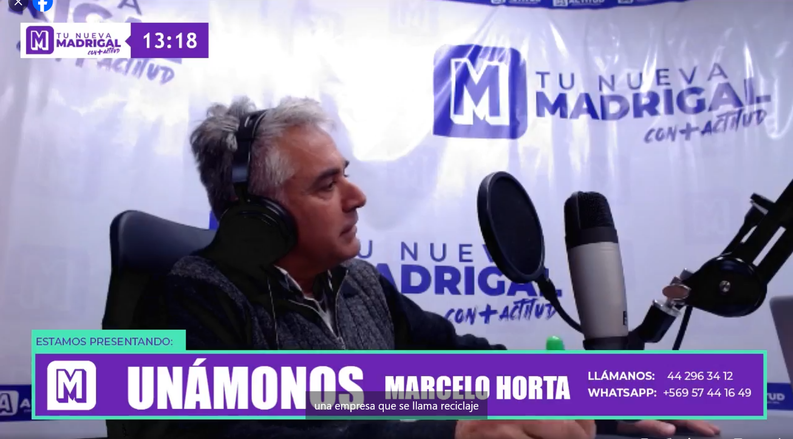 Tesorero reflexiona en programa radial sobre la educación ambiental y la responsabilidad municipal