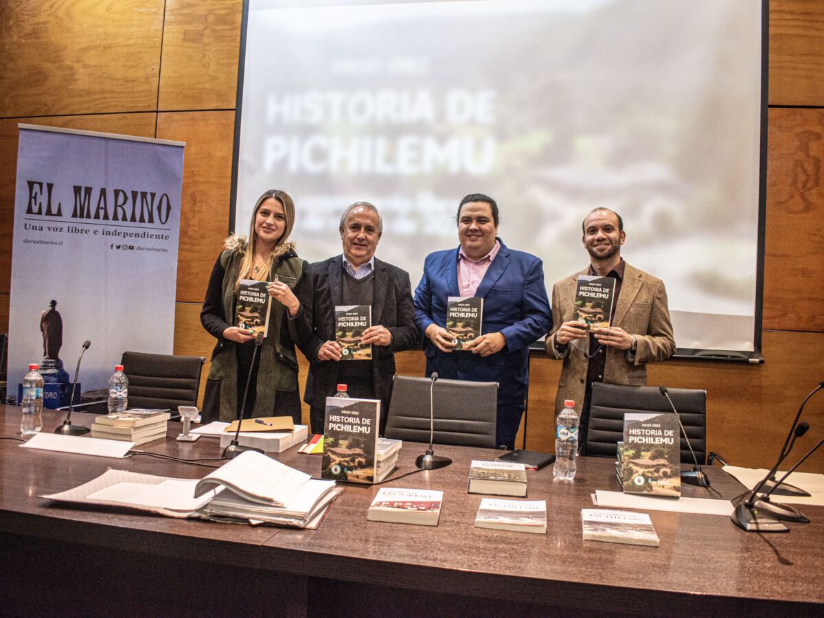 Se presentó el libro “Historia de Pichilemu” del periodista Diego Grez